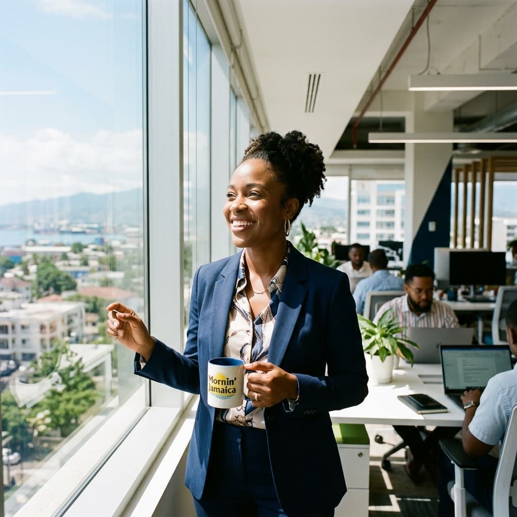 JAMPRO professionals collaborating in a Kingston office