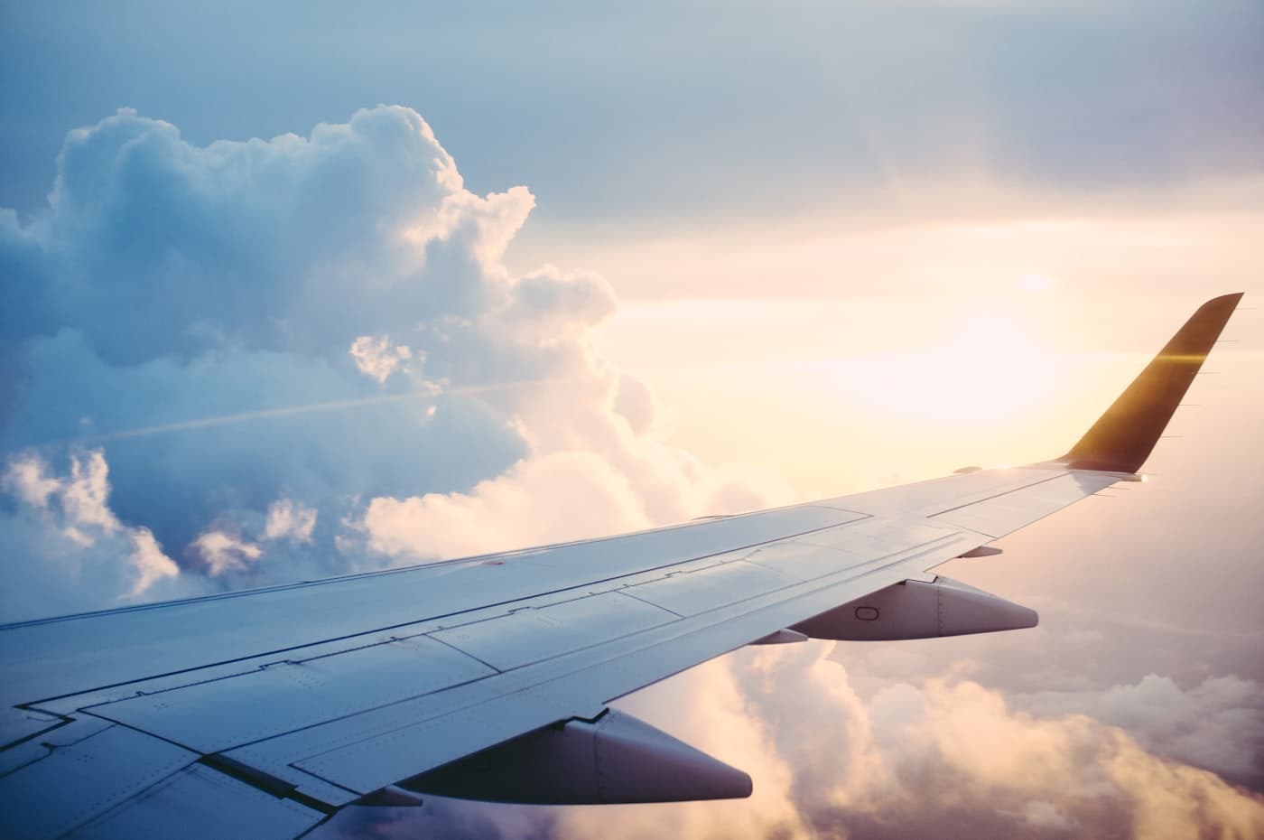 Commercial aircraft representing travel and airport investment