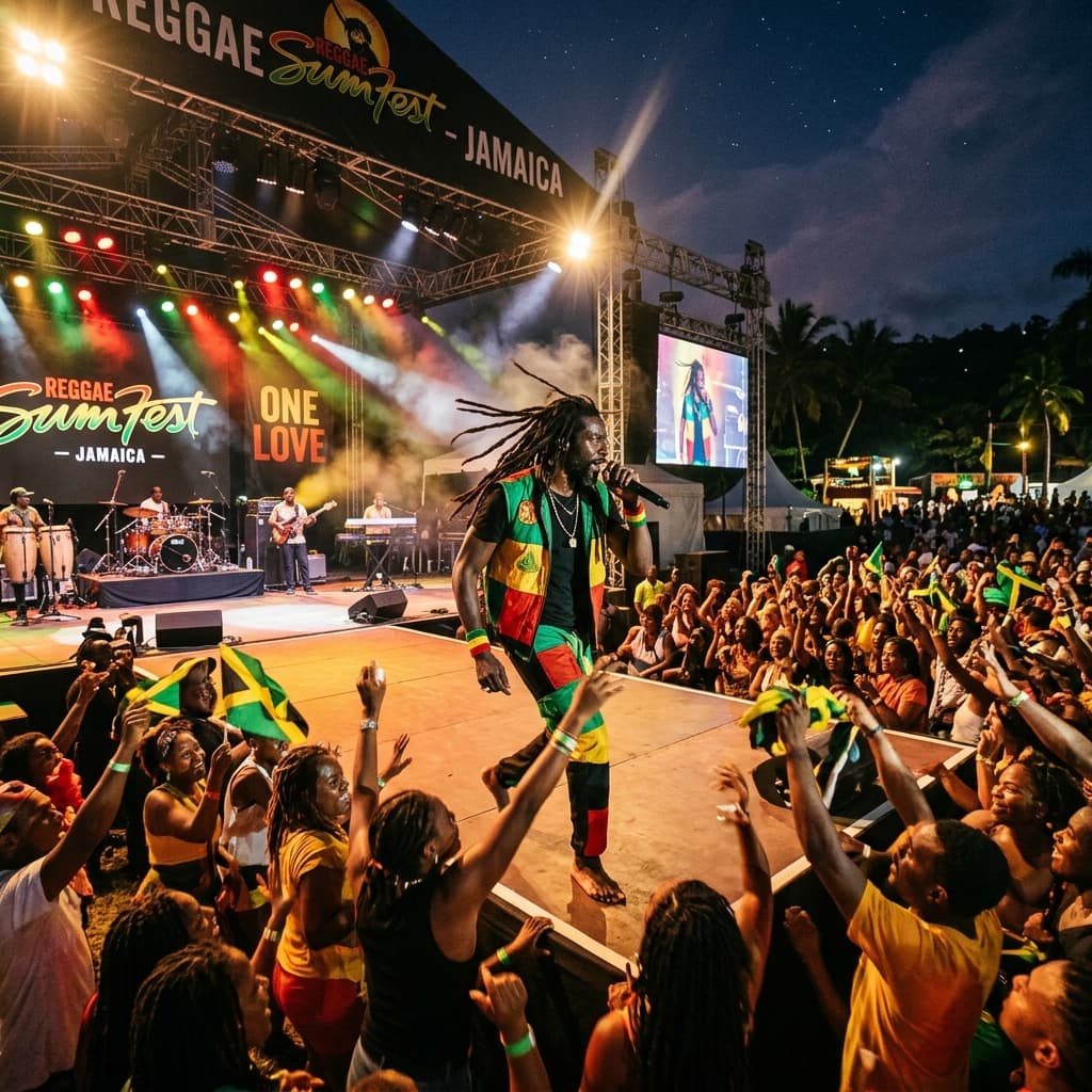 Live Music & Reggae Festivals
